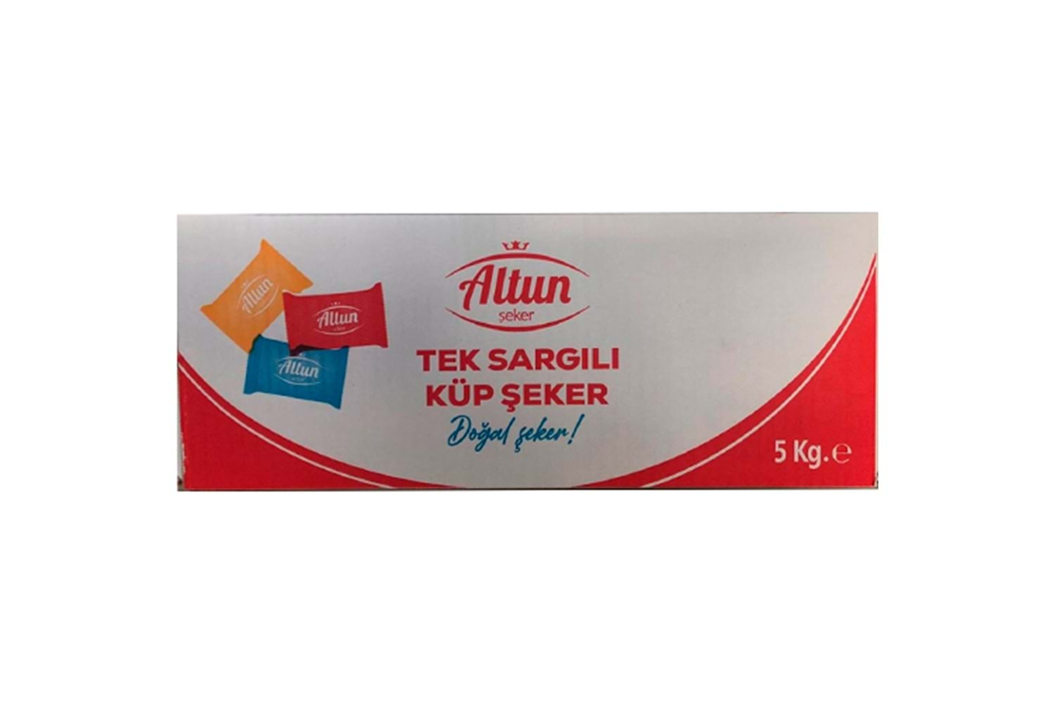 ALTUN PAKET SARGILI KÜP ŞEKER 5 KG