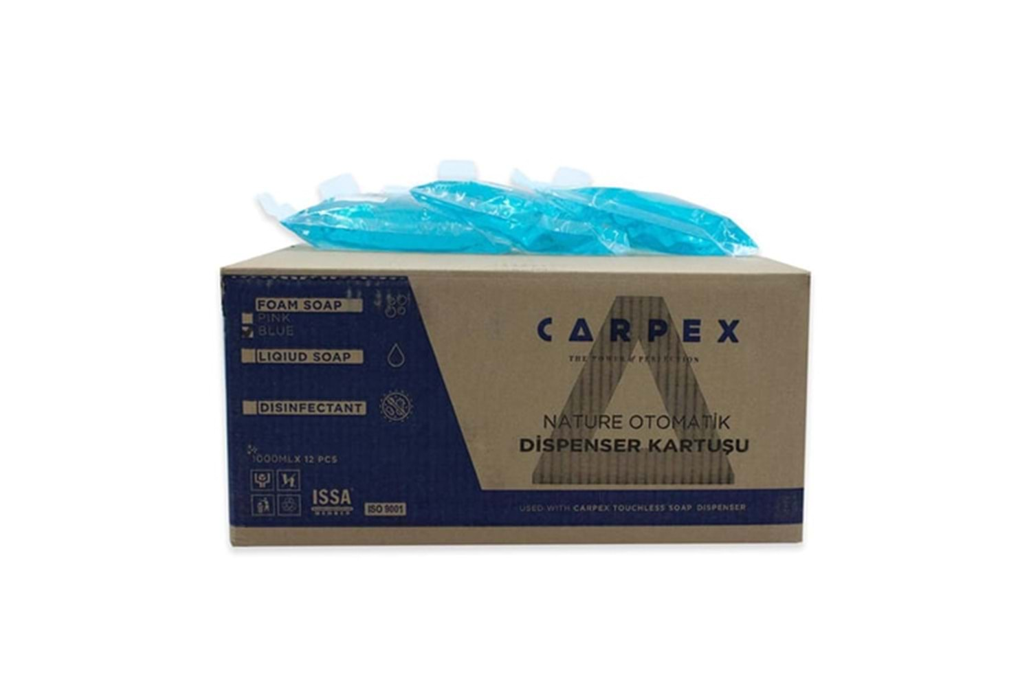 CARPEX NATURE MANUEL KÖPÜK SABUN KARTUŞ 1000 ML ESKİ TİP