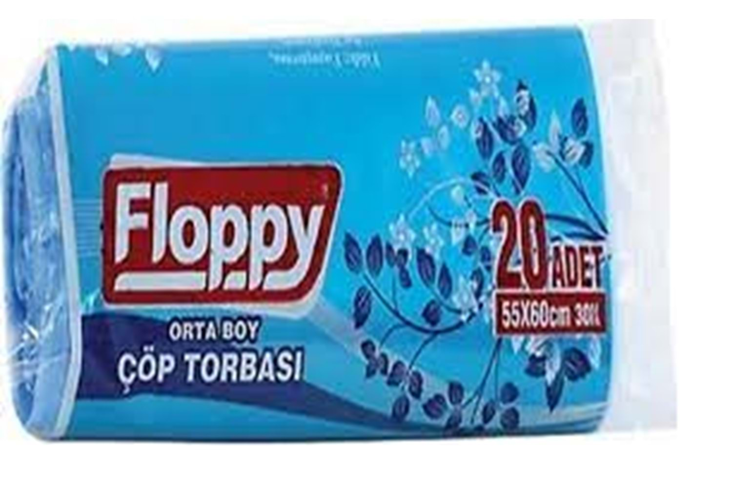 FLOPPY END. ÇÖP TORBASI 55X60 ORTA BOY - MAVİ