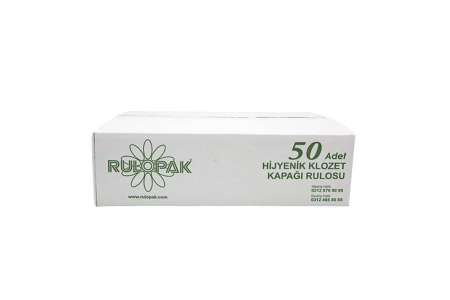 RULOPAK SENSÖRLÜ KLOZET KAPAĞI RULOSU 50 ADET R-2201-50