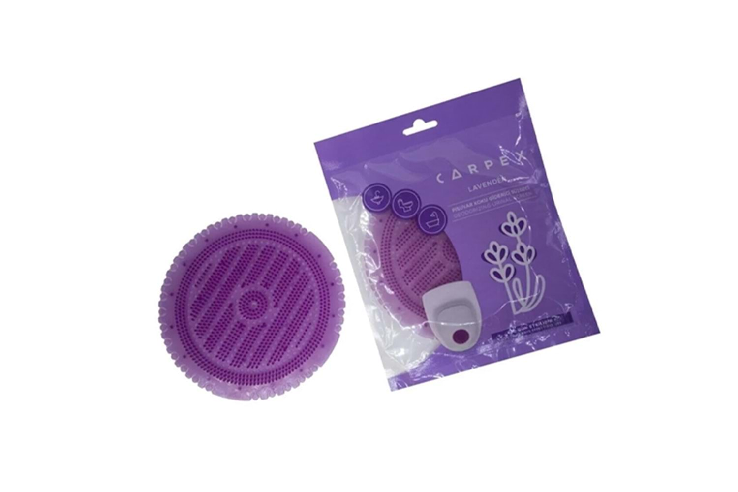 CARPEX PİSUVAR KOKU GİDERİCİ SÜZGEC LAVENDER