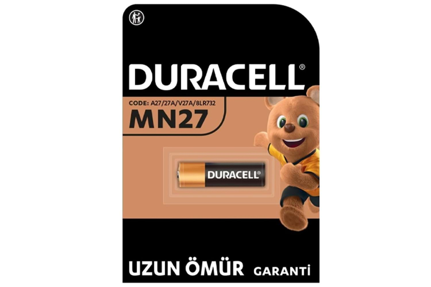 DURACELL PİL ÖZEL 12V/B TEKLİ MN27