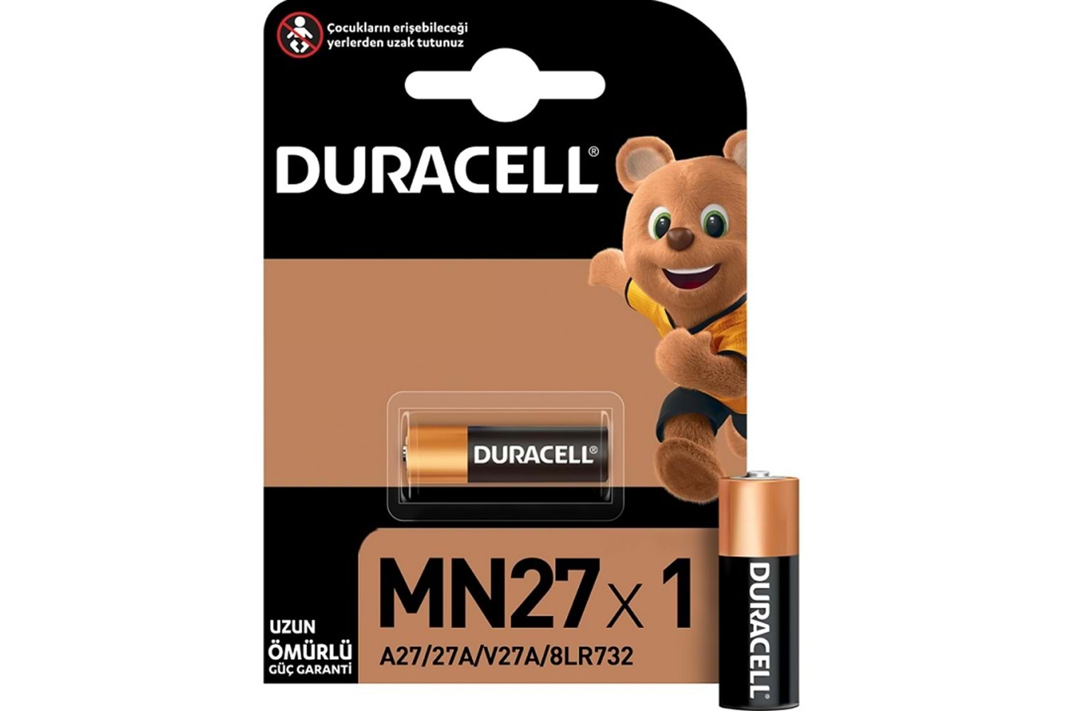 DURACELL PİL ÖZEL 12V/B TEKLİ MN27