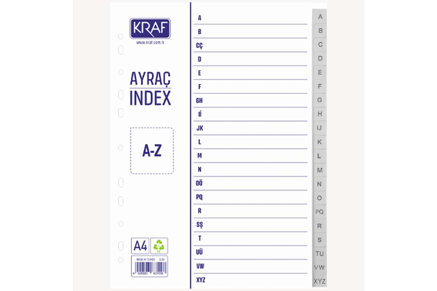 KRAF SEPARATÖR 1004 A-Z