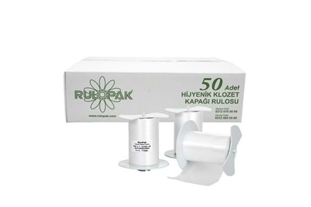 RULOPAK SENSÖRLÜ KLOZET KAPAĞI RULOSU 50 ADET R-2201-50