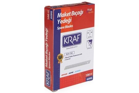 KRAF MAKET BIÇAĞI YEDEĞİ DAR 100LÜ