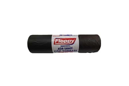 FLOPPY 80X110 ÇÖP TORBASI 600 GR SİYAH