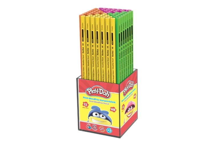 PLAY-DOH WOODFREE KURŞUN KALEM HB KK019