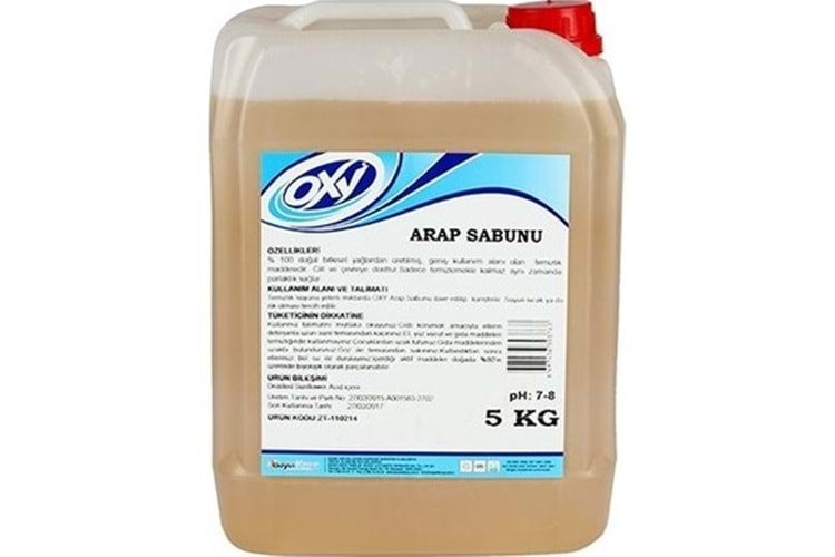 OXY SIVI ARAP SABUNU 5 KG